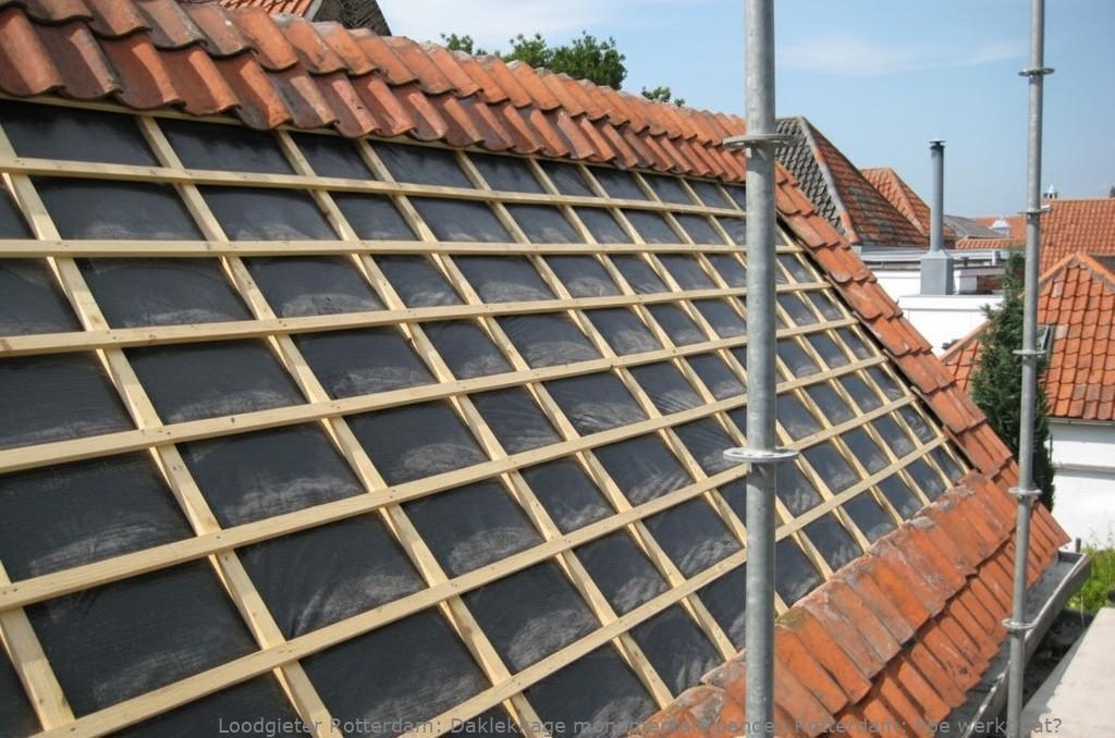 Daklekkage monumentale panden Rotterdam: hoe werkt dat?