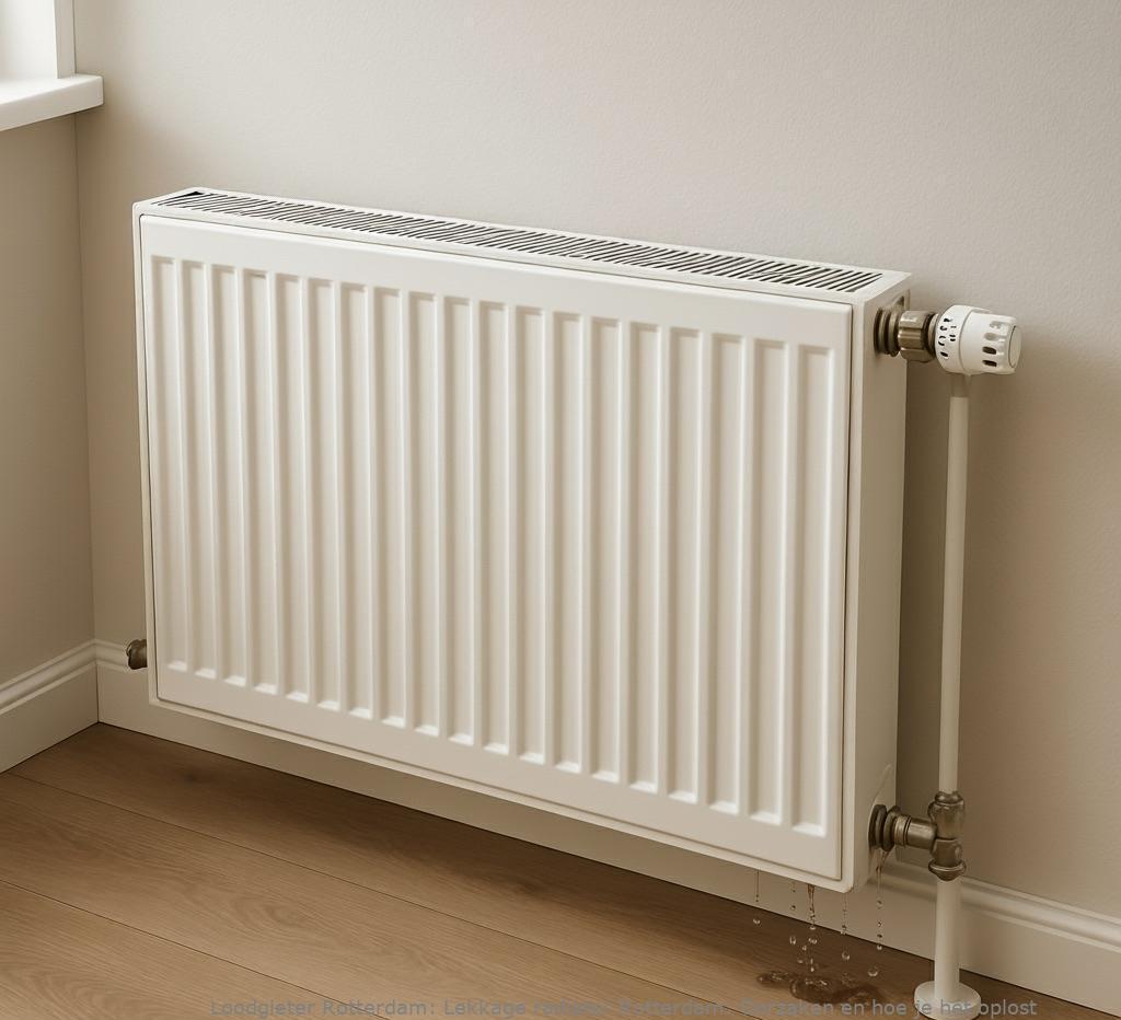 Lekkage radiator Rotterdam: Oorzaken en hoe je het oplost