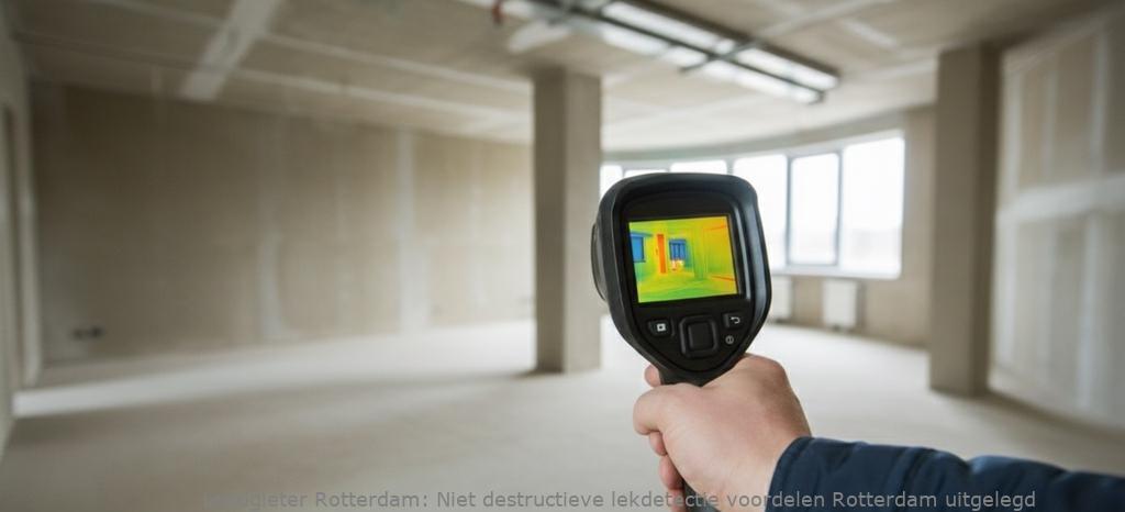 Niet destructieve lekdetectie voordelen Rotterdam uitgelegd