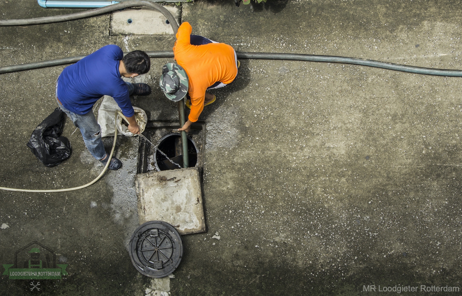 Riool inspectie loodgieter rotterdam