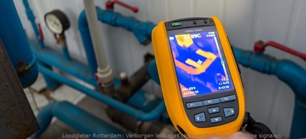 Verborgen lekkages tekenen Rotterdam: Vroege signalen
