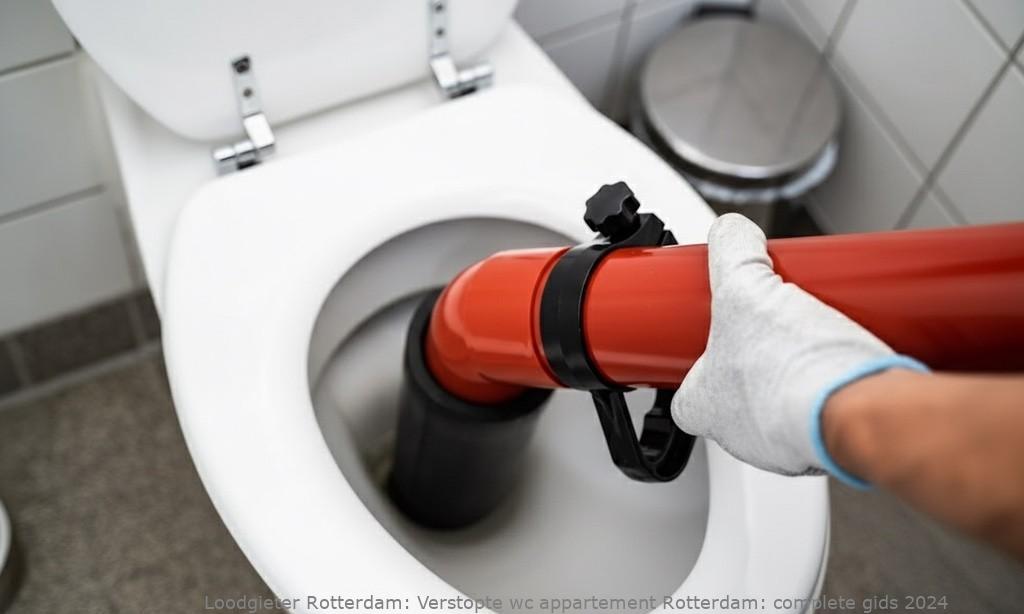 Verstopte wc appartement Rotterdam: complete gids 2024