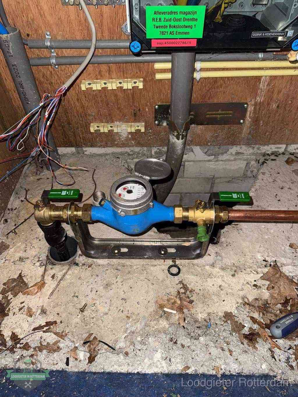 Waterdruk problemen Rotterdam